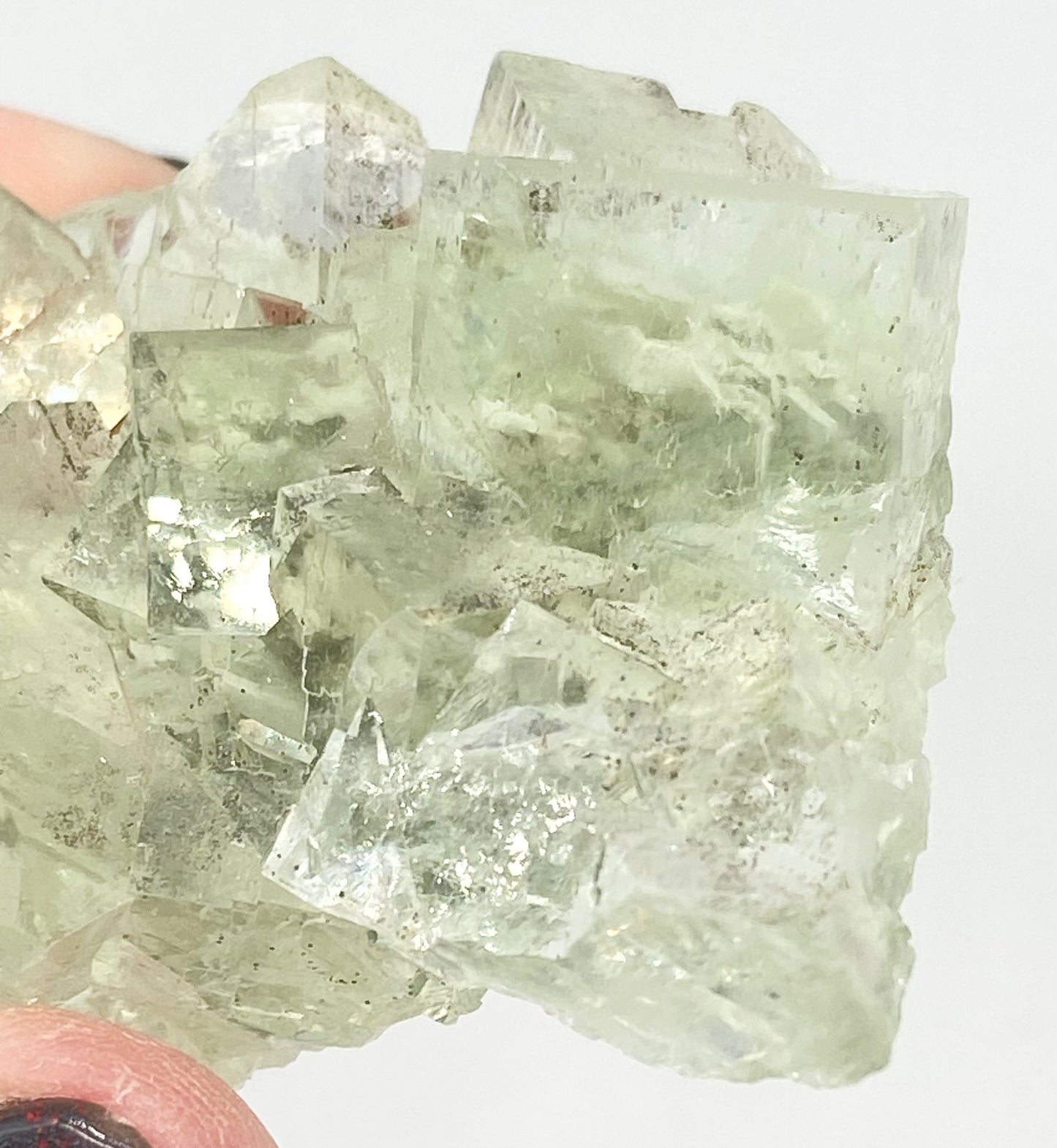 Light Green Porcelain Fluorite High Quality Medium Specimen From China 🇨🇳 #2