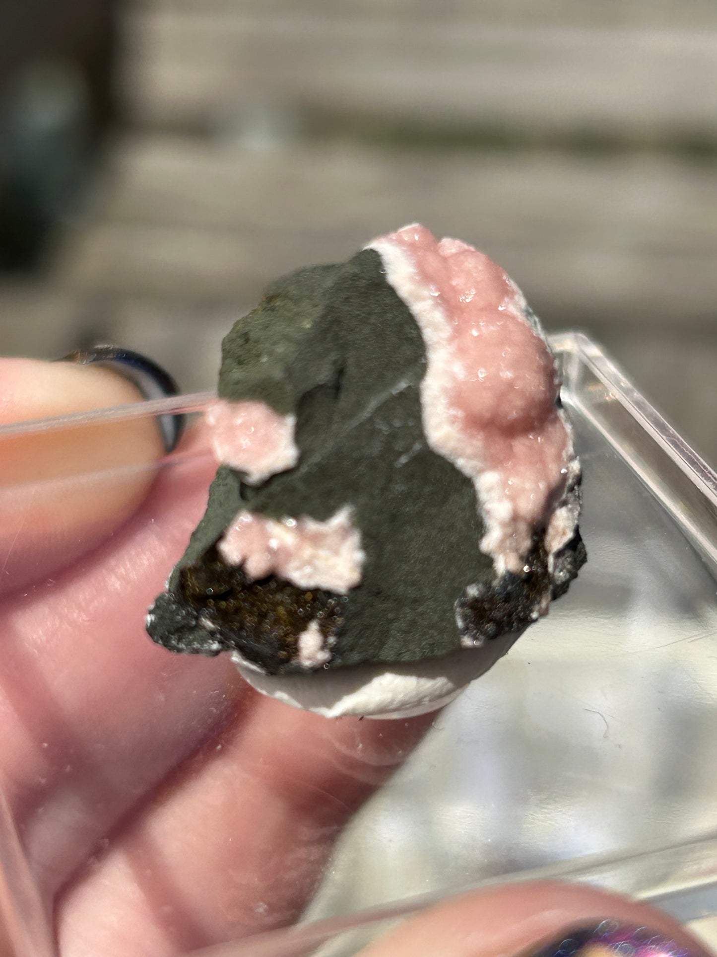 Pink Botryoidal Rhodochrosite from Potisi Mine, Francisco, Santa Eulalia, Chihuahua, Mexico 🇲🇽 #7