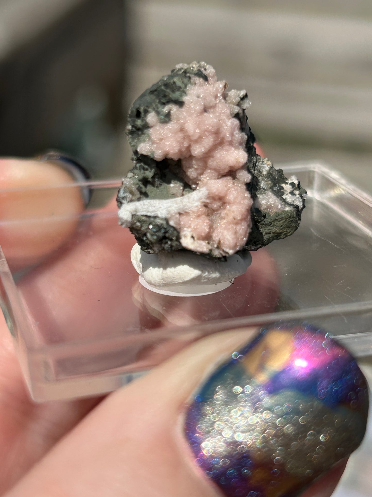 Pink Botryoidal Rhodochrosite from Potisi Mine, Francisco, Santa Eulalia, Chihuahua, Mexico 🇲🇽 #10