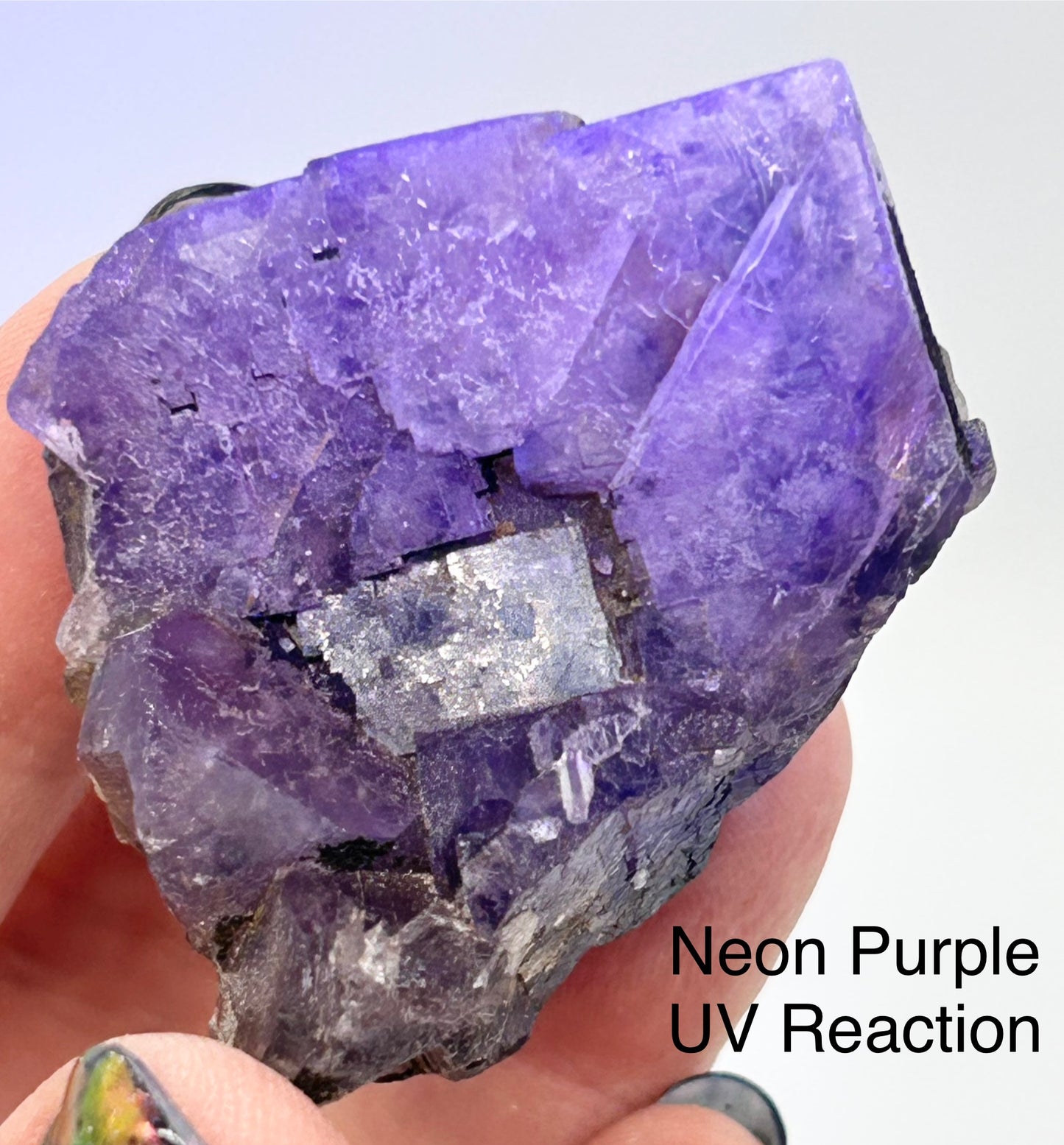 Purple Colour Change Fluorite From Boltsburn Mine, Rookhope, Stanhope, County Durham, U.K. (Independently Mined) - Pick Your Specimen