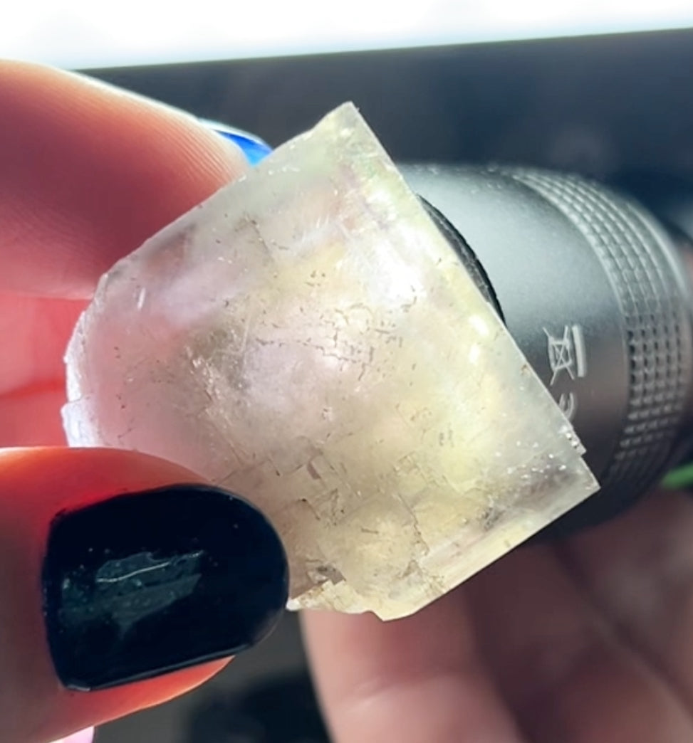 #6 Purple-Yellow-Blue Fluorite From Colour Lust Pocket, Hudeshope Head Mine, Middleton-in-Teesdale, County Durham, U.K. 🇬🇧